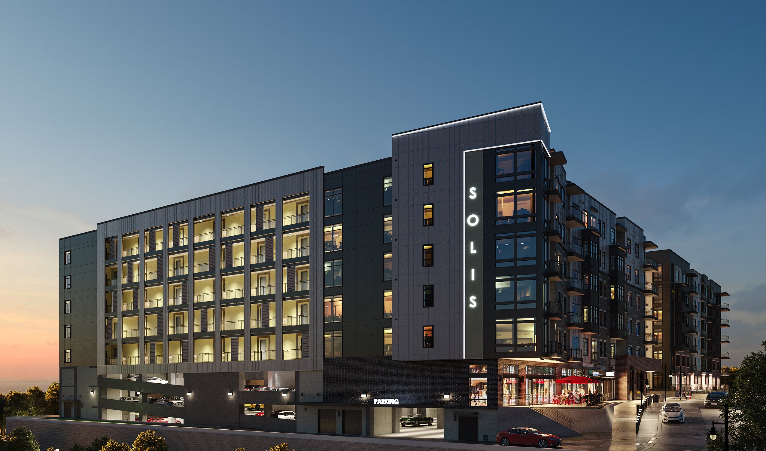 3D Rendering Exterior - Solis