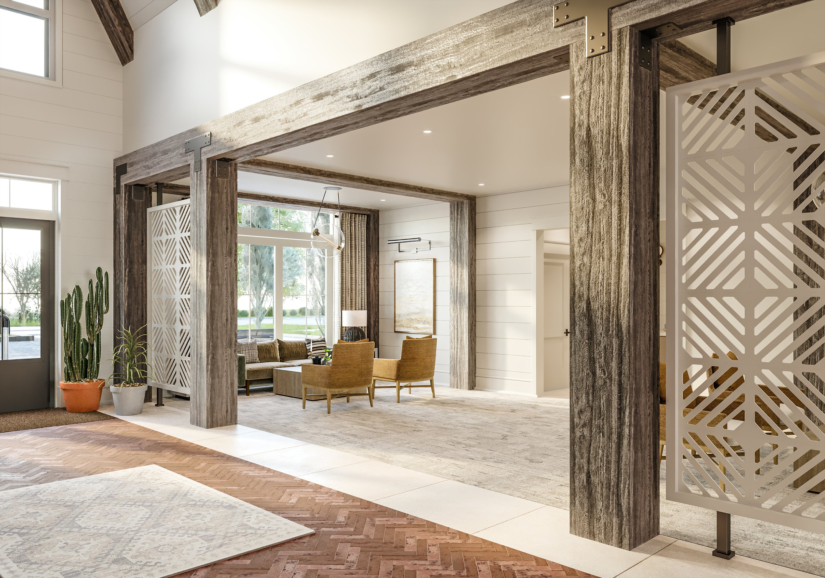 Entrance 3D Rendering