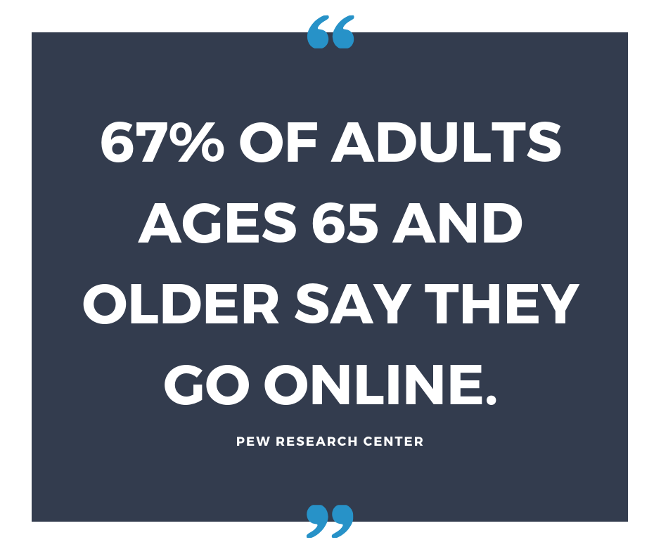 67 of Seniors Go Online