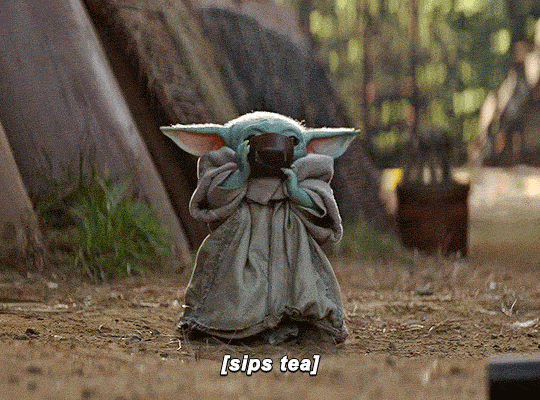 Baby Yoda Tea