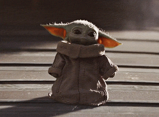 Baby Yoda Walking
