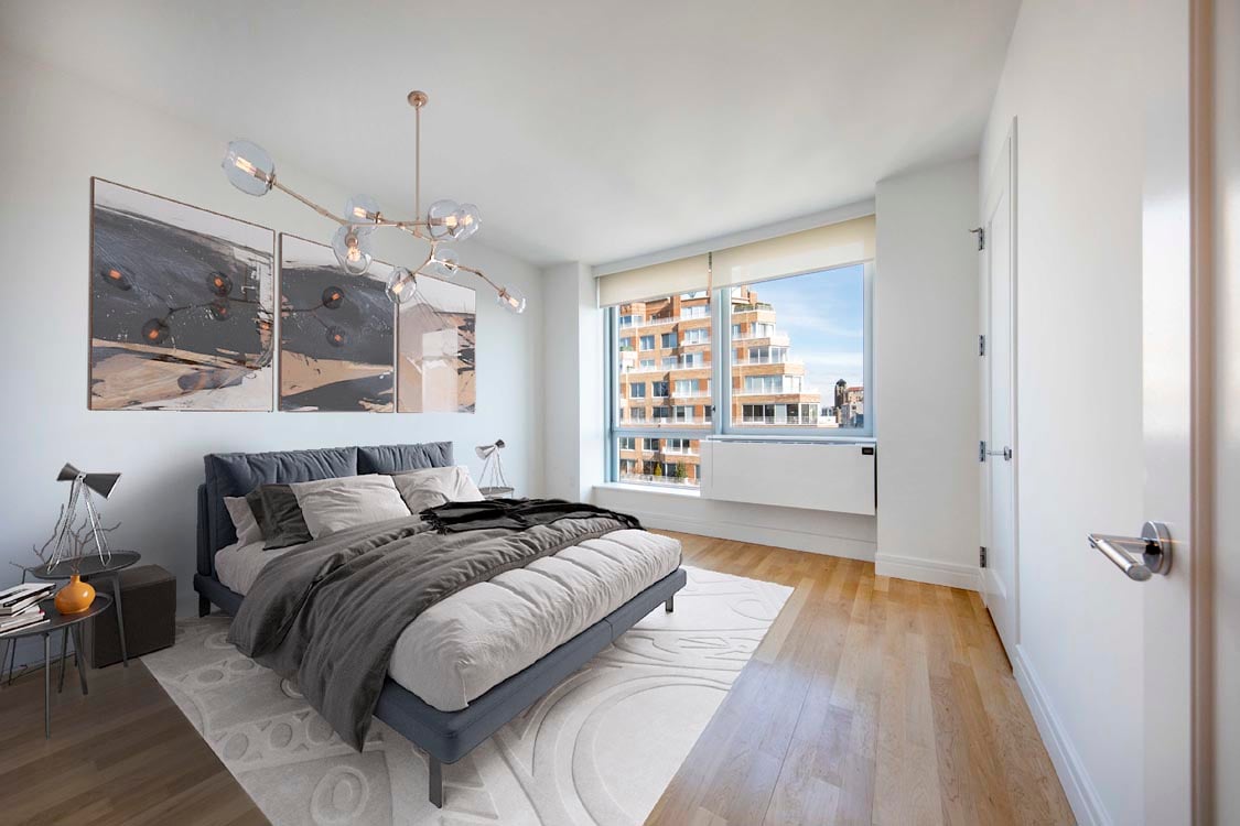 Virtual Staging Example of Bedroom