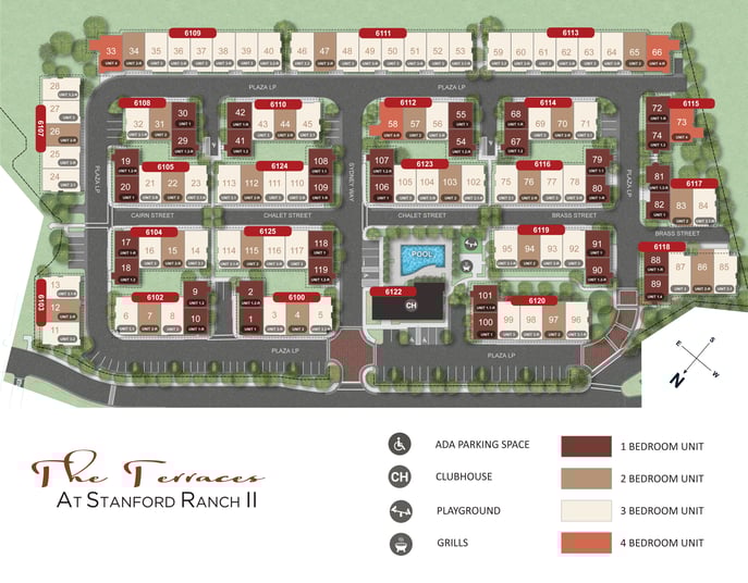 The Terraces at Stanford Ranch_SITEMAP