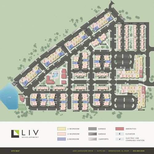 Site Map_Livano Pflugerville