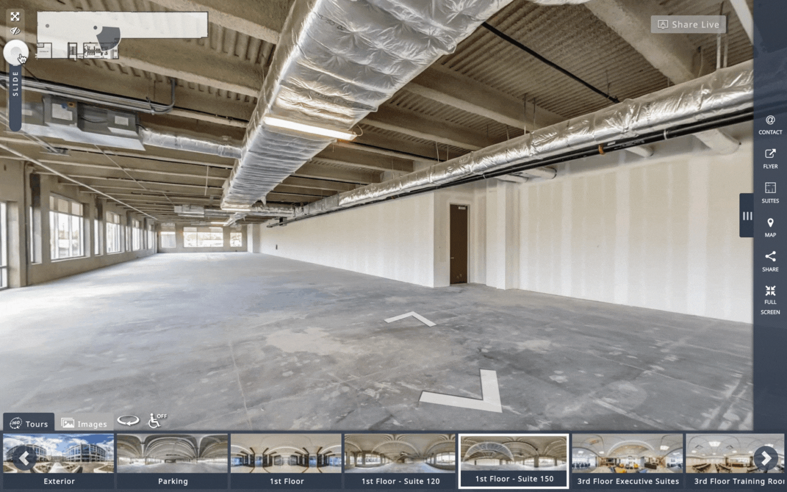 Commercial Office Space - Slider Bar GIF