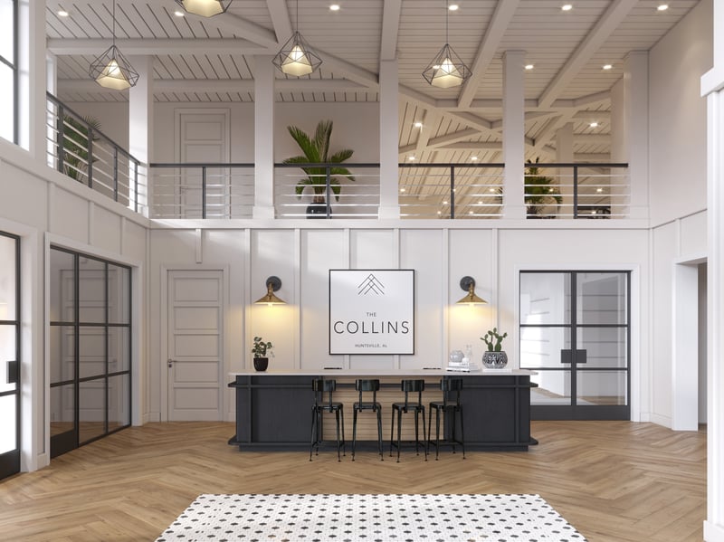 Lobby 3D Rendering