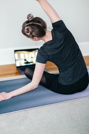 At home virtual workout