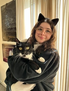me w kitter - dressed as kitter