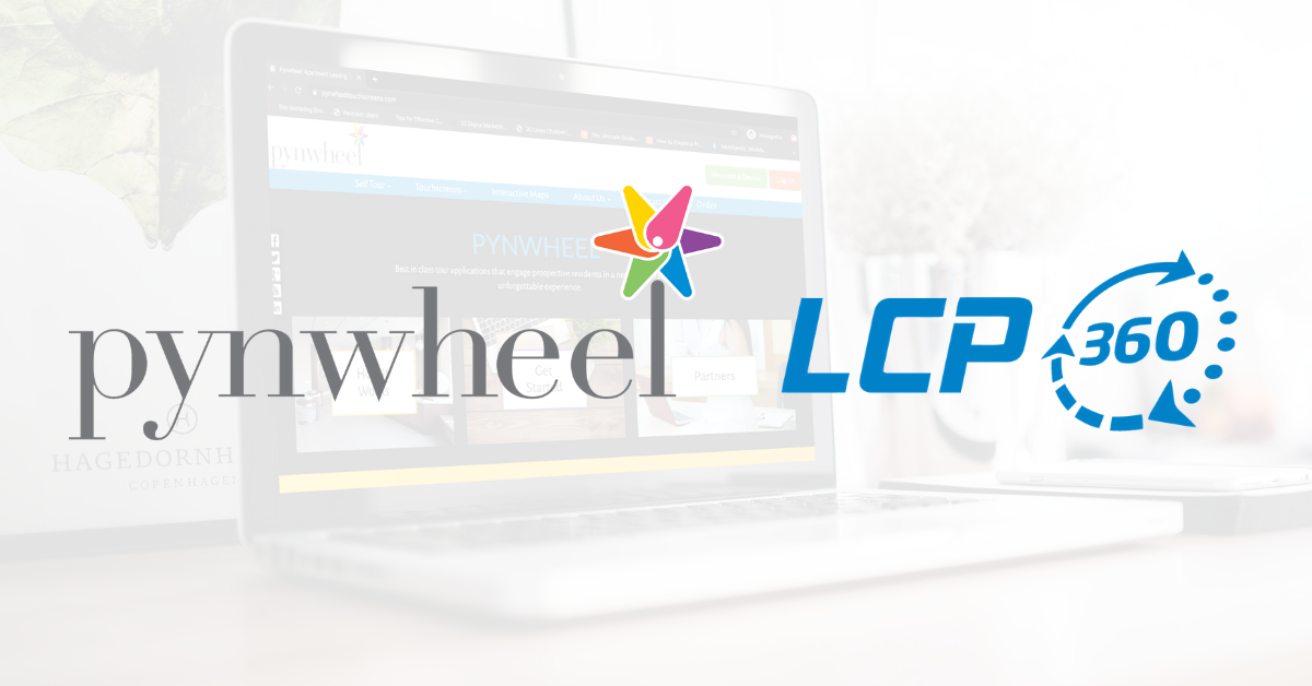 LCP360 Announces Partnership with Pynwheel to Bring Digital Media to On-Site Leasing Solutions