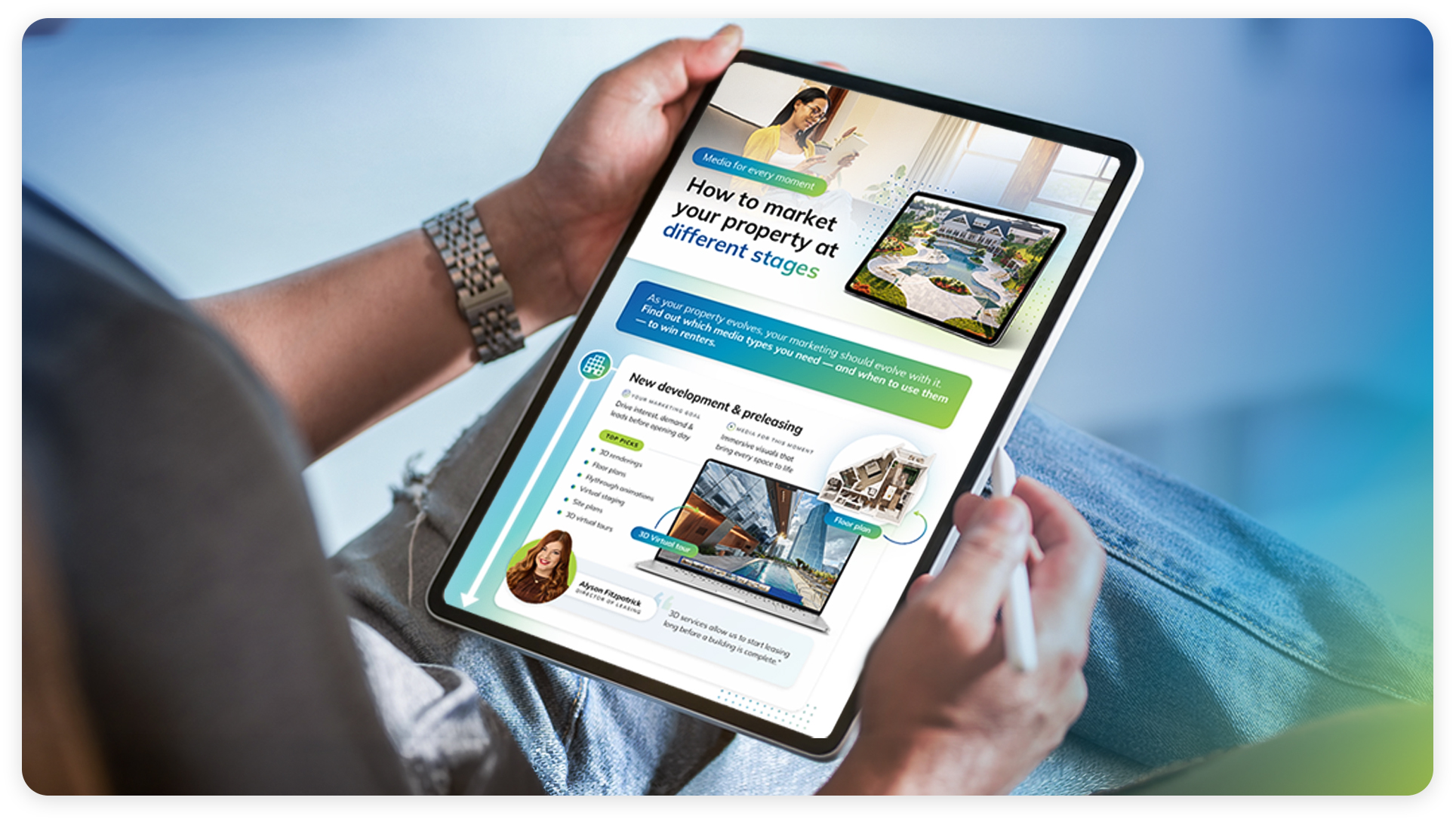 Media for every moment: How to market your property at different stages