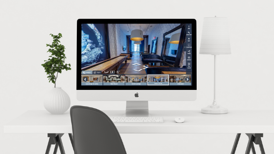 Desktop with Panoskin Tour